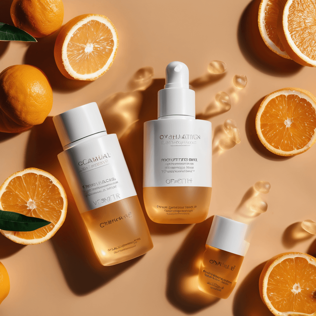 Kemasan Skincare Anti-Oksidasi untuk Serum Vitamin C dan Retinol