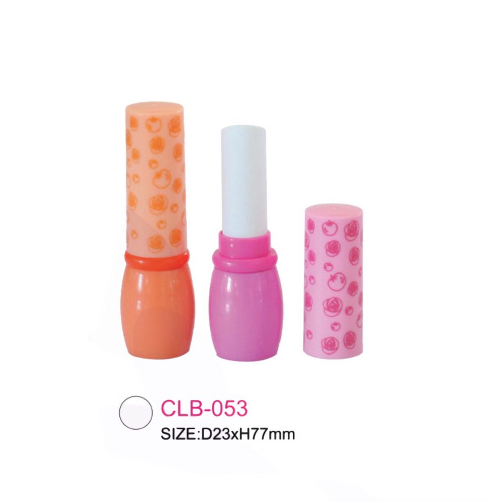 Packaging kosmetik lip balm & oil tabung warna warni Kode CLB-053