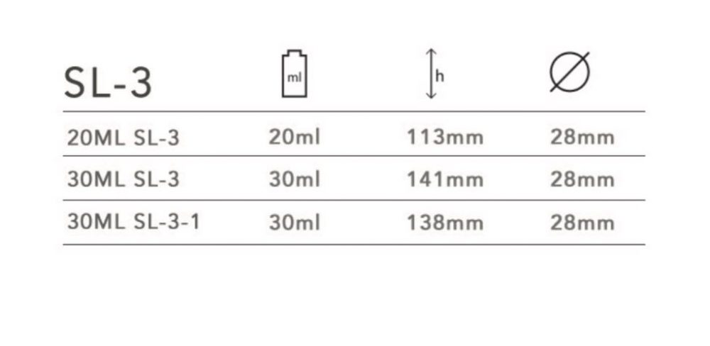 Packaging skin care bentuk tube bahan akrilik model spray warna silver ukuran 20ml & 30ml | SL-3 - Image 2