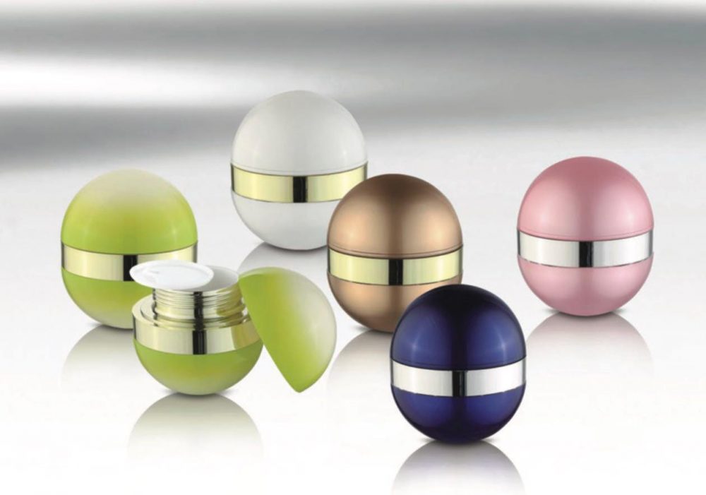 Packaging skin care bentuk jar bulat bahan akrilik aneka warna kapasitas 70g | MWA-24